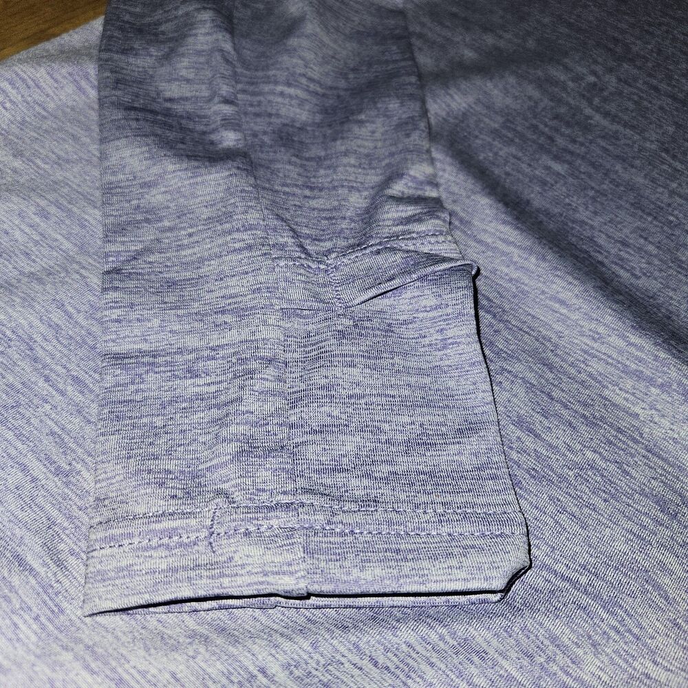 Baleaf Purple Small LS Workout Top Running Athletic Shirts Quick Dry UPF 50 - Picture 7 of 9